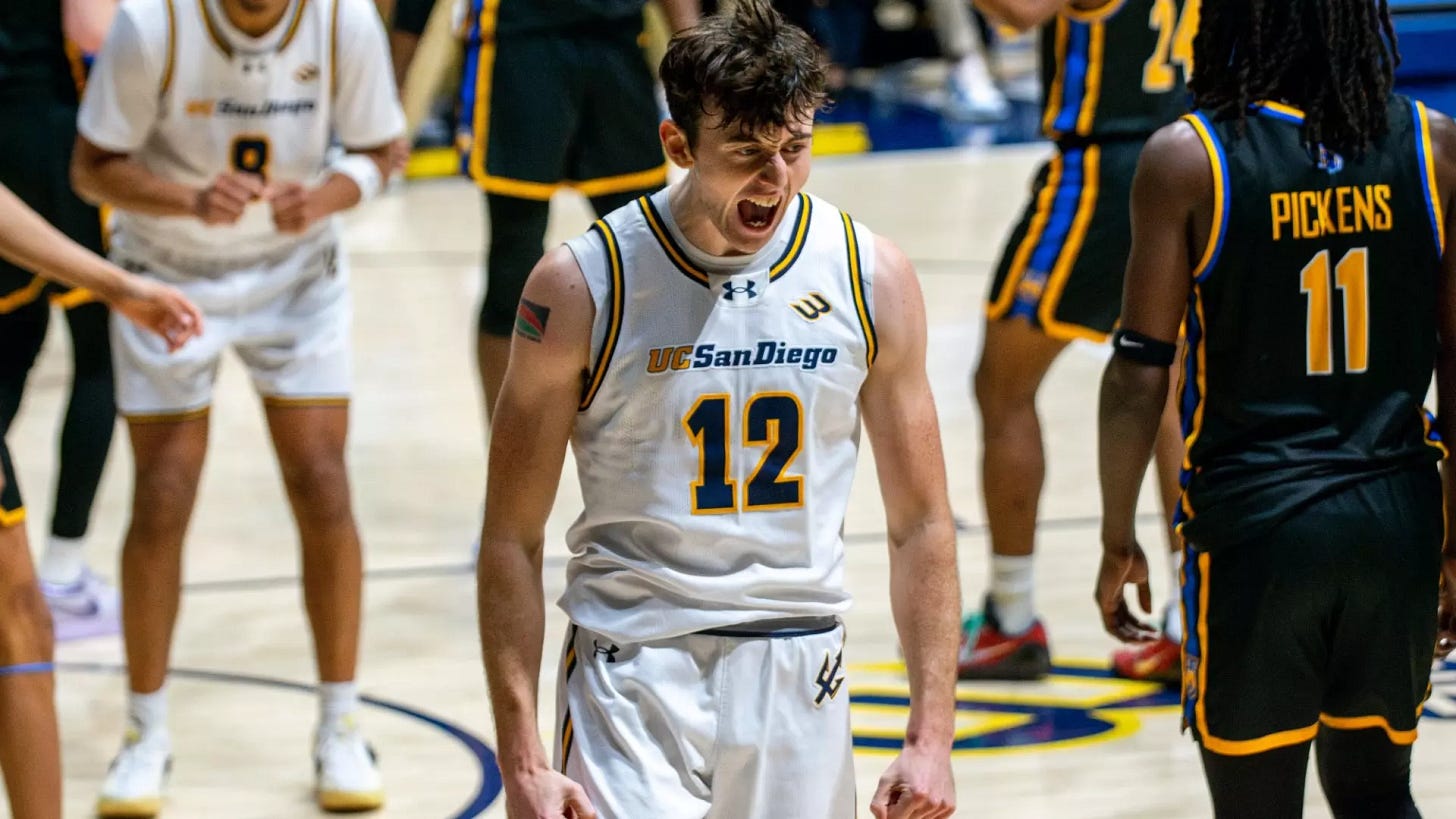 Niwa Nets Second Big West Honor in Three Weeks - UC San Diego