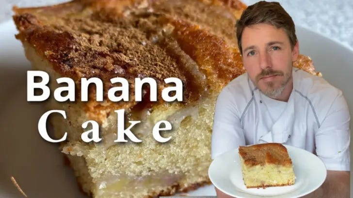 Brazilian Banana Cake