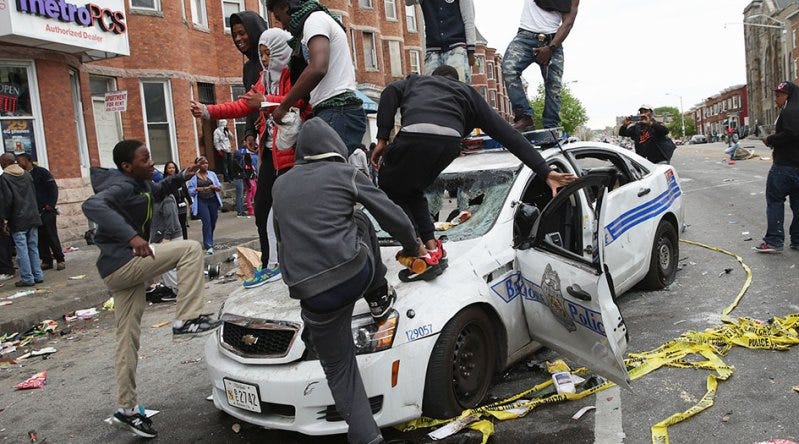 The Baltimore Rioters Aren't 'Angry.' They Are Having the Time of Their ...