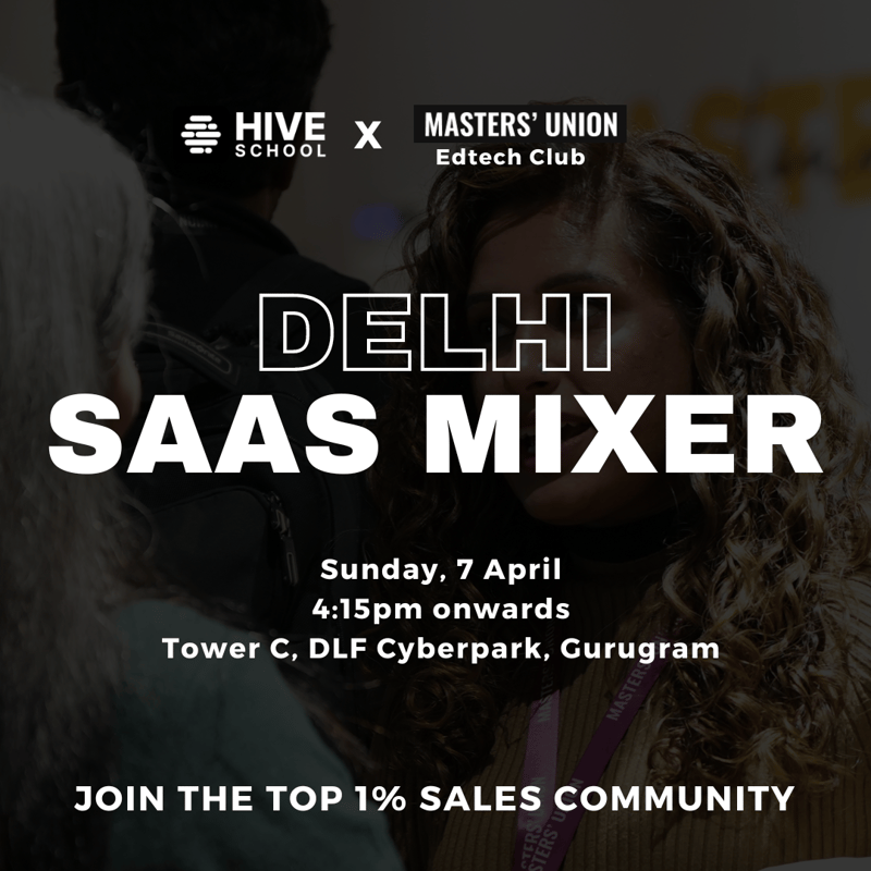 Cover Image for The Delhi SaaS Mixer