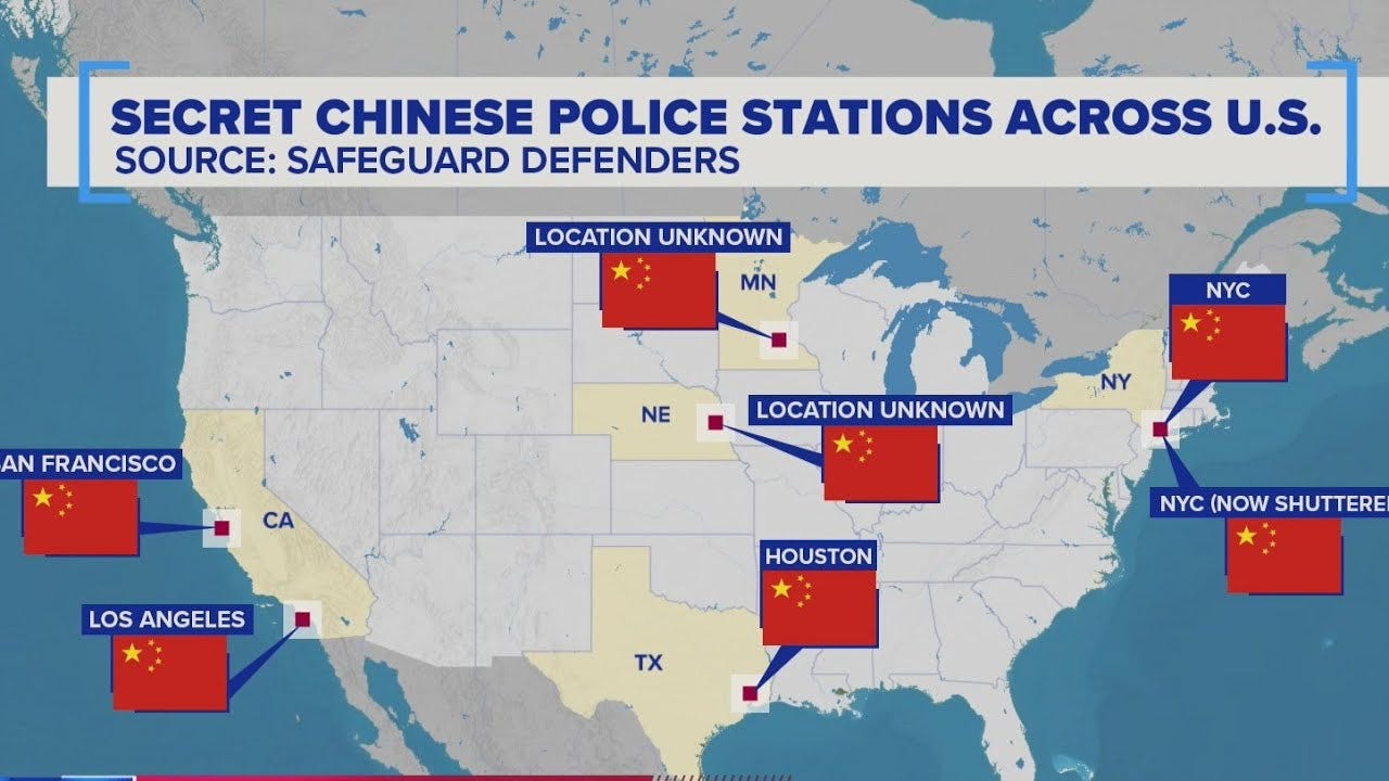 There could several secret Chinese police stations around the world | Rush  Hour