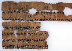 passover papyrus fragment
