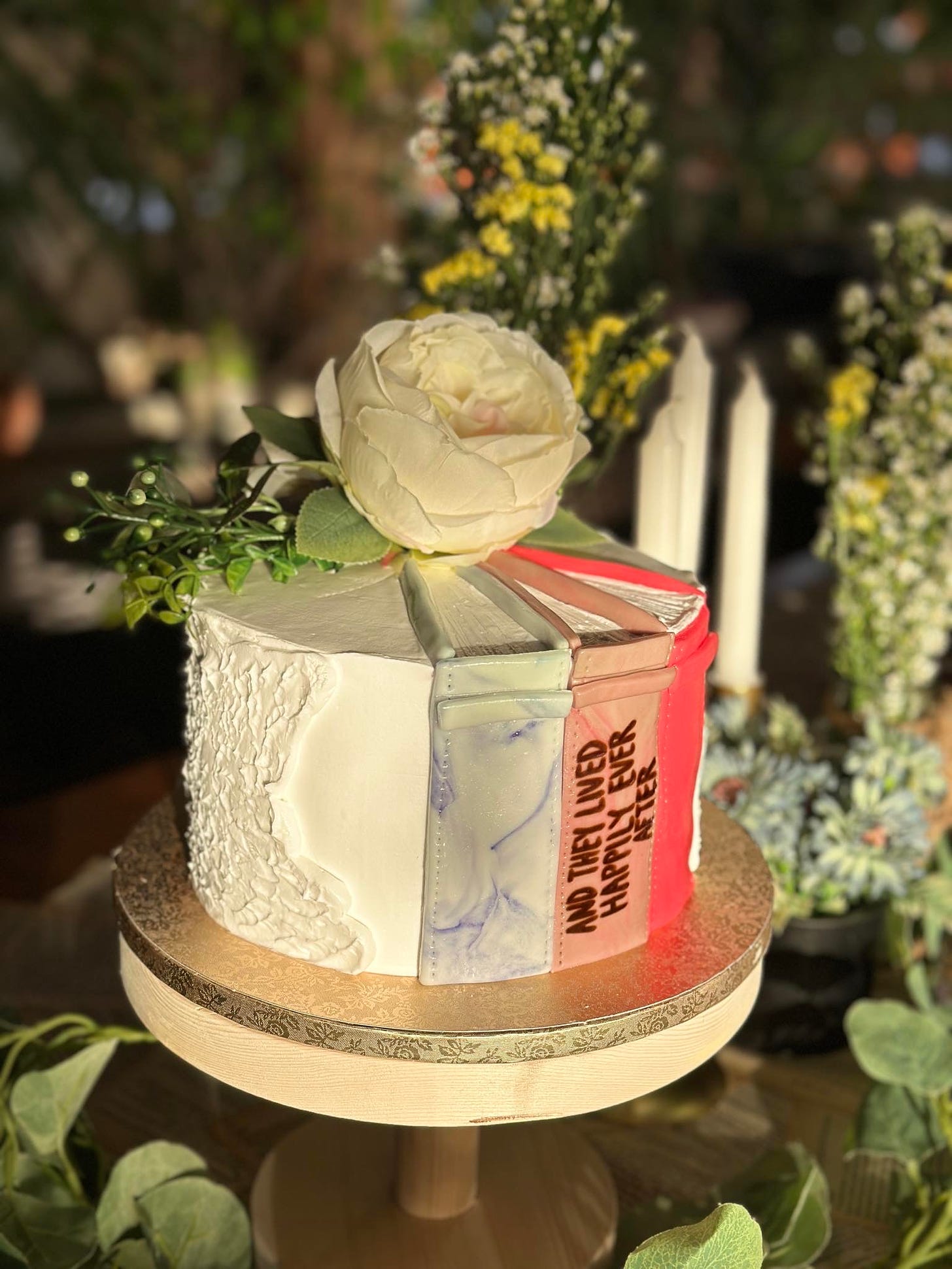 book themed bridal shower