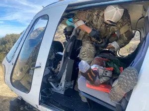 Border Patrol Paramedic treats Hiker shot by Mexican Cartel Smugglers