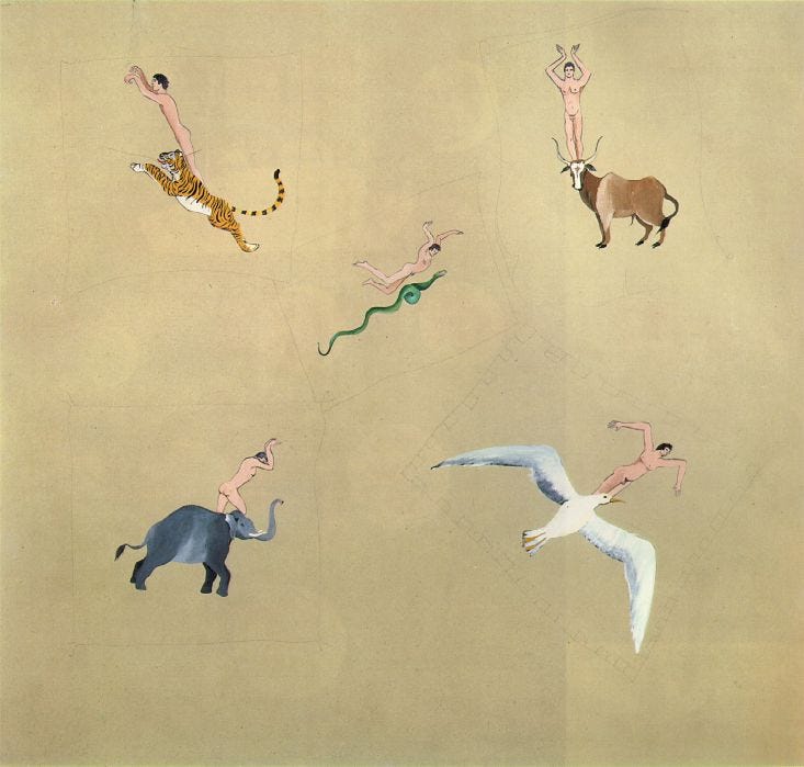 Bestiary - Francesco Clemente - 1978 Bestiary - Francesco Clemente - 1978