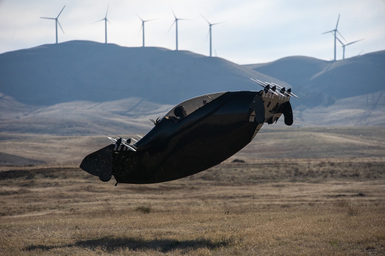 The BlackFly can take off and land without a runway