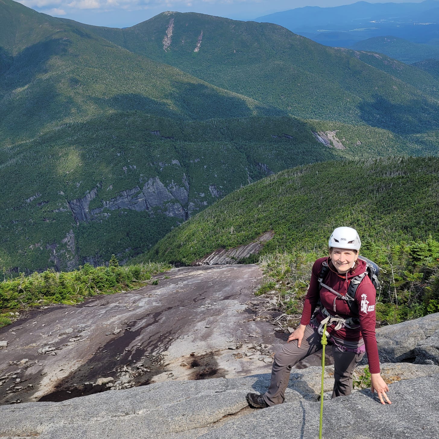 climbing high peaks in the Adirondacks