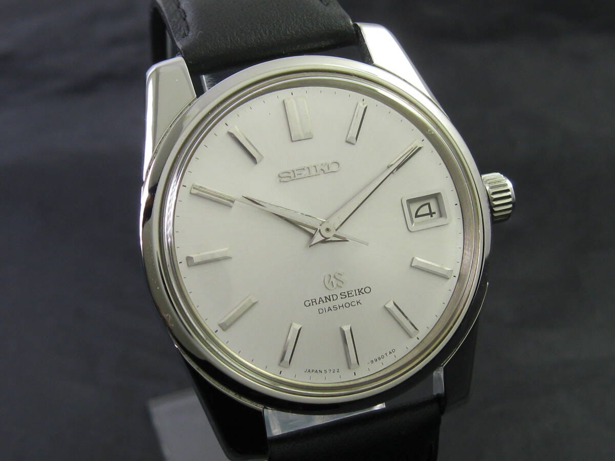 Grand Seiko/グランドセイコー GS セカンドモデル Ref.5722-9990 Cal.5722B 手巻 オーバーホール・新品仕上済 1966年製造