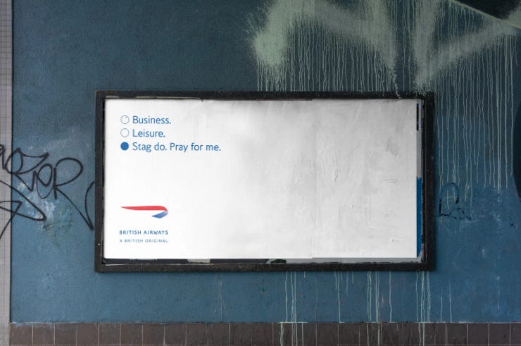 Die neue British Airways Kampagne