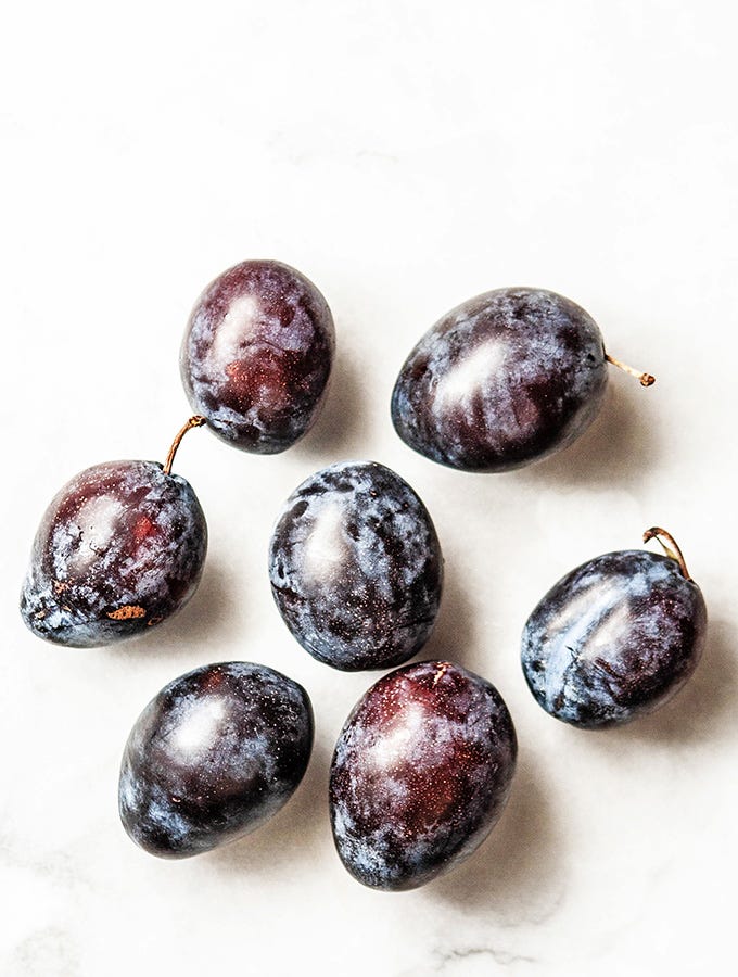 Italian Prune Plum Tart | Bijouxs Little Jewels