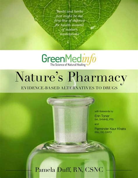 Book - Natures Pharmacy - Evidence based alternatives to drugs