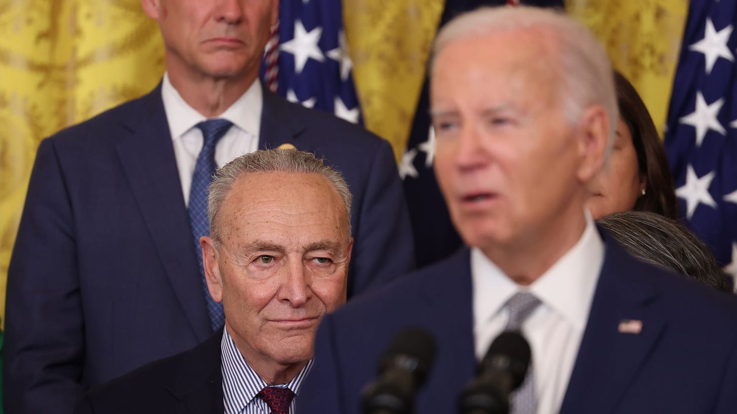 Schumer's pre-debate fears about Biden come true