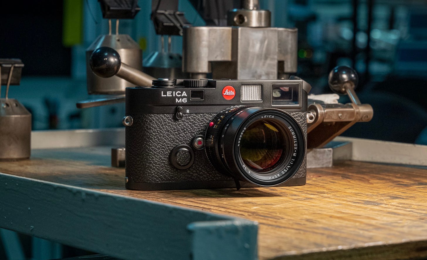 Leica re-releases the Leica M6 film camera for $5,295 with updated  viewfinder, 'modern electronics' and more: Digital Photography Review