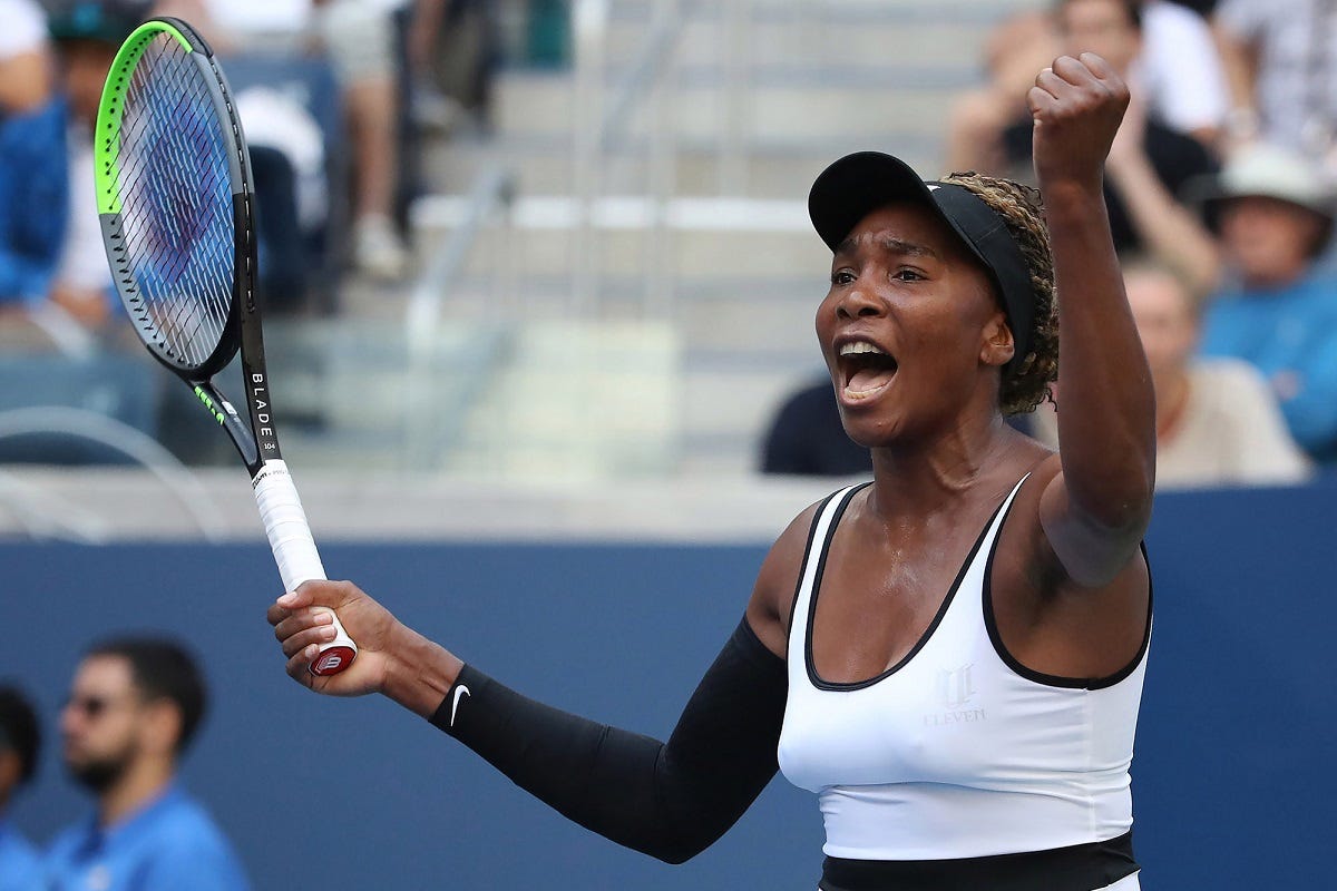 VENUS WILLIams still loving tennis at 21st us open 2019