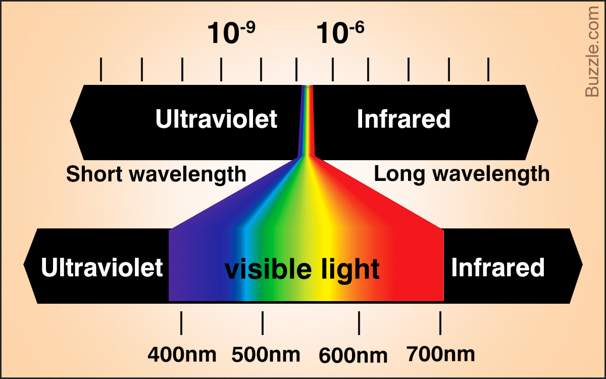 A Color Spectrum Chart With Frequencies and Wavelengths - Science Struck