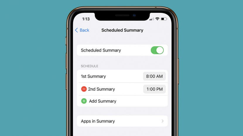 How to Schedule Notification Summary on iPhone (2023)