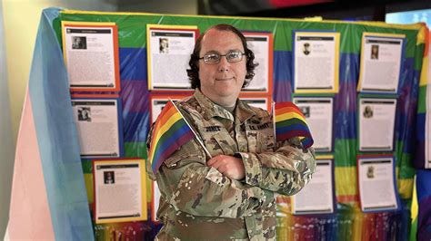 U.S. Army celebrates transgender major's 'inspiring' journey during ...