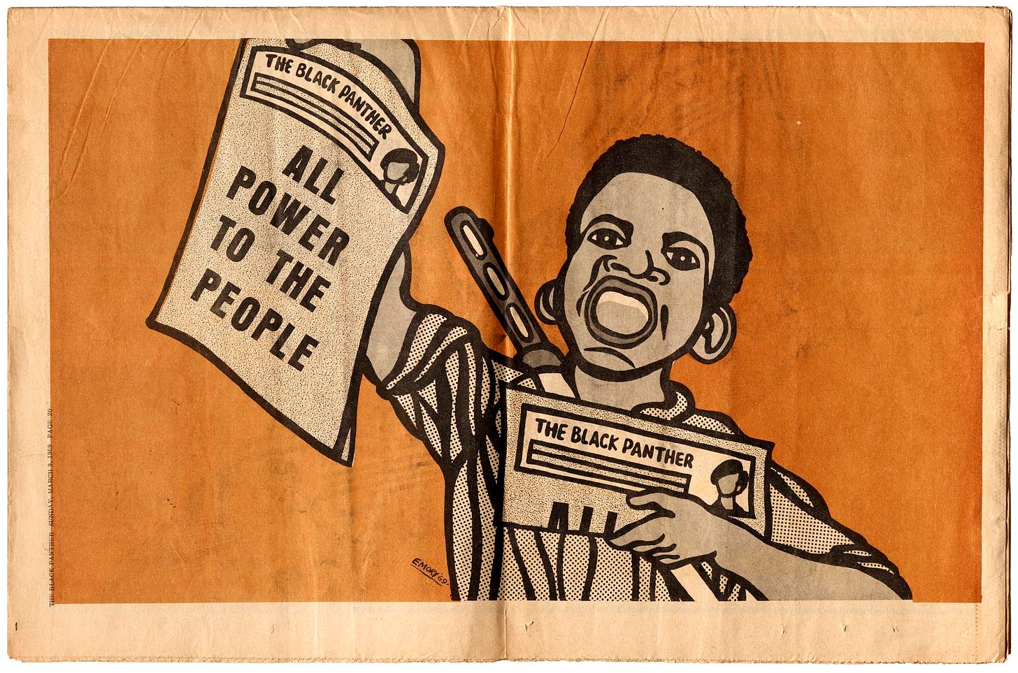 This Just In: Emory Douglas & The Black Panther - Letterform Archive