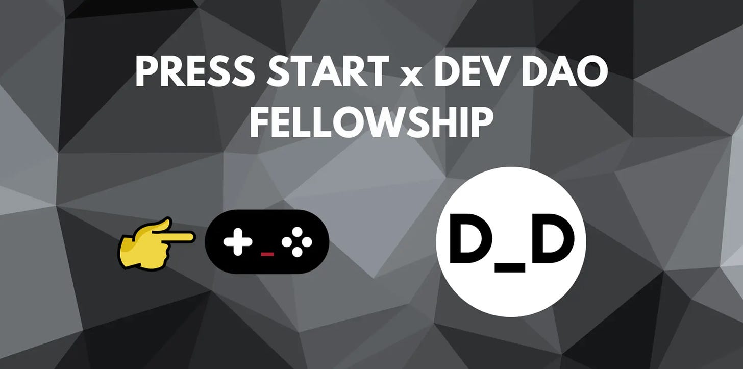Press Start x D_D Fellowships
