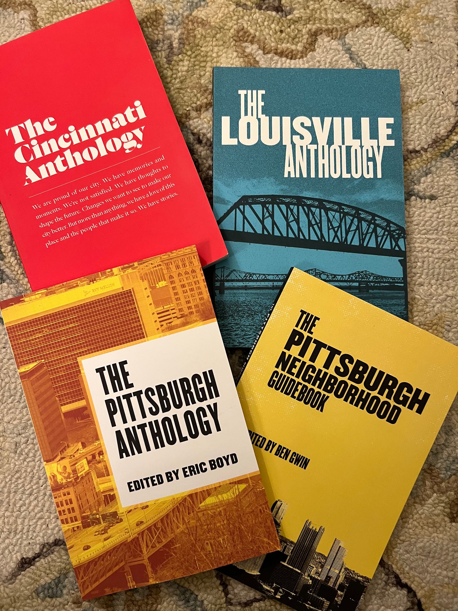Four city anthologies from Belt Publishing
