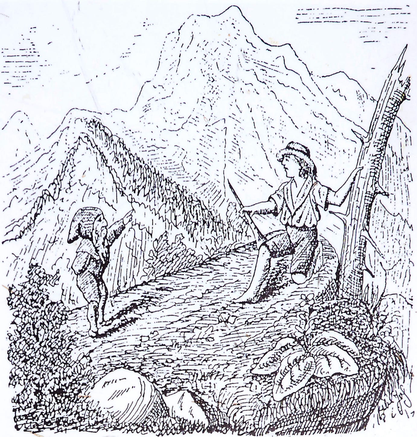 Dwarf encounter on the Untersberg (R von Friesauff, 1880)