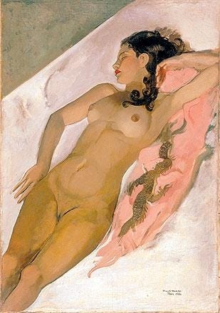 Sleeping woman, 1933 - Amrita Sher-Gil