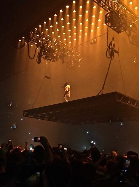 concert kanye west tour images