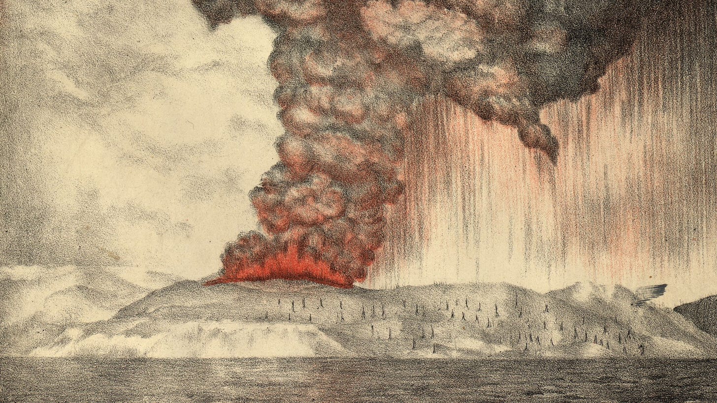 The Volcanic Eruption of Krakatoa - The Atlantic