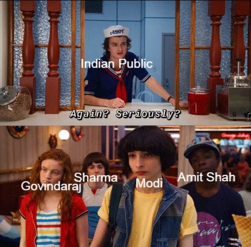 Stranger Things Indian Basketball Indian Politics