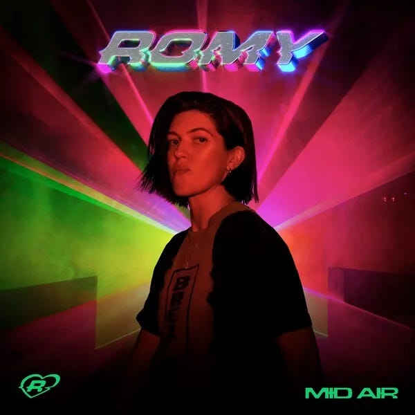 Cover art for Mid Air by Romy