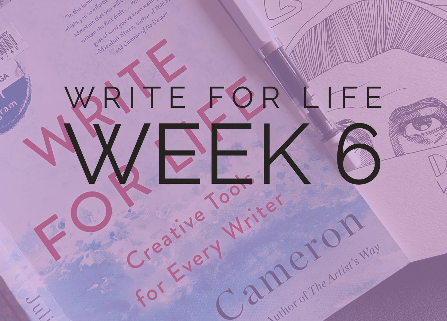 Julia Cameron's Write for Life Week 6