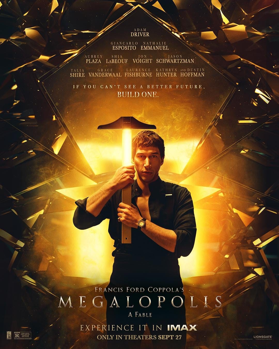 Official Poster for 'Megalopolis' : r/movies