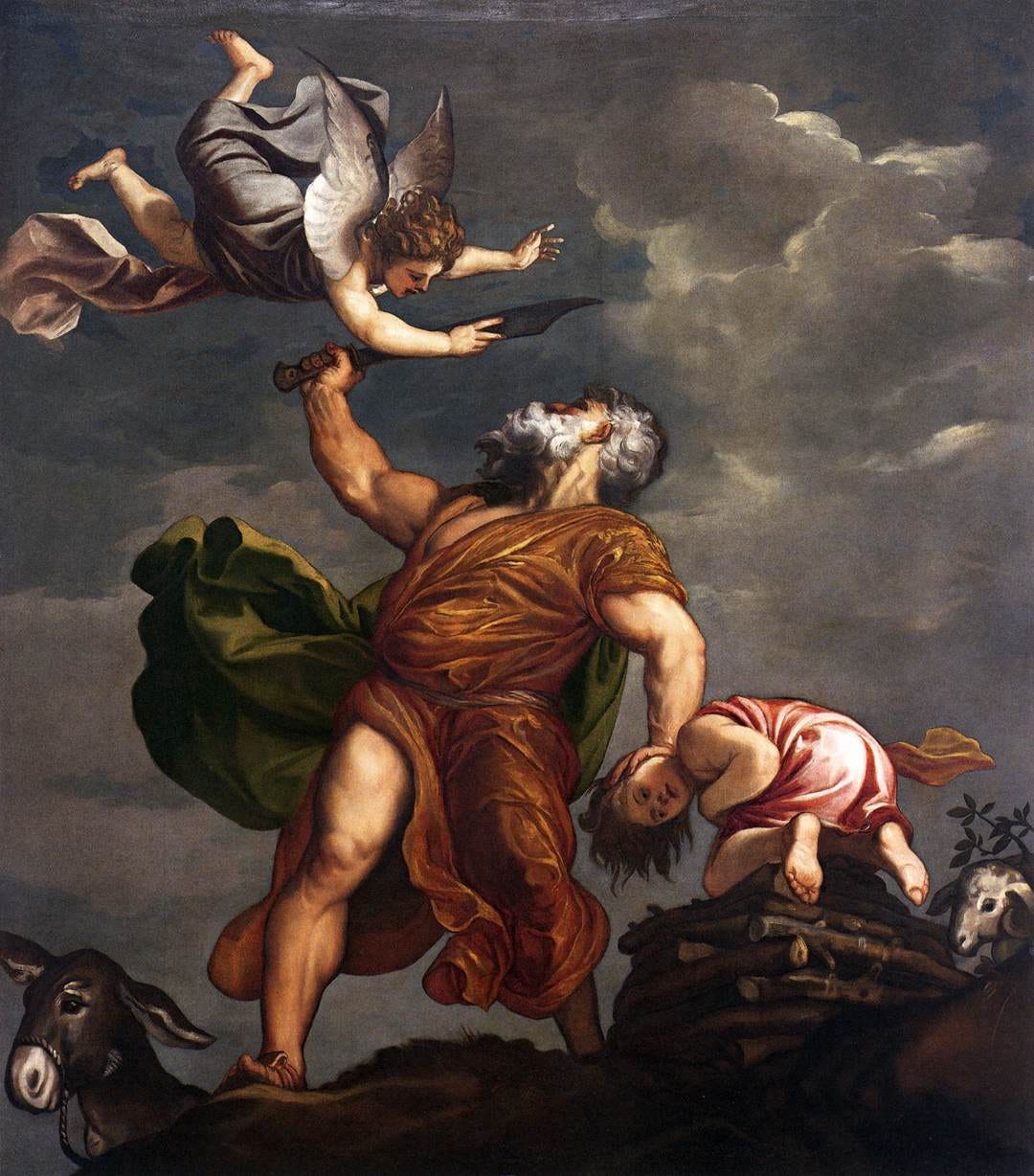 Abraham and Isaac (Titian) - Wikipedia