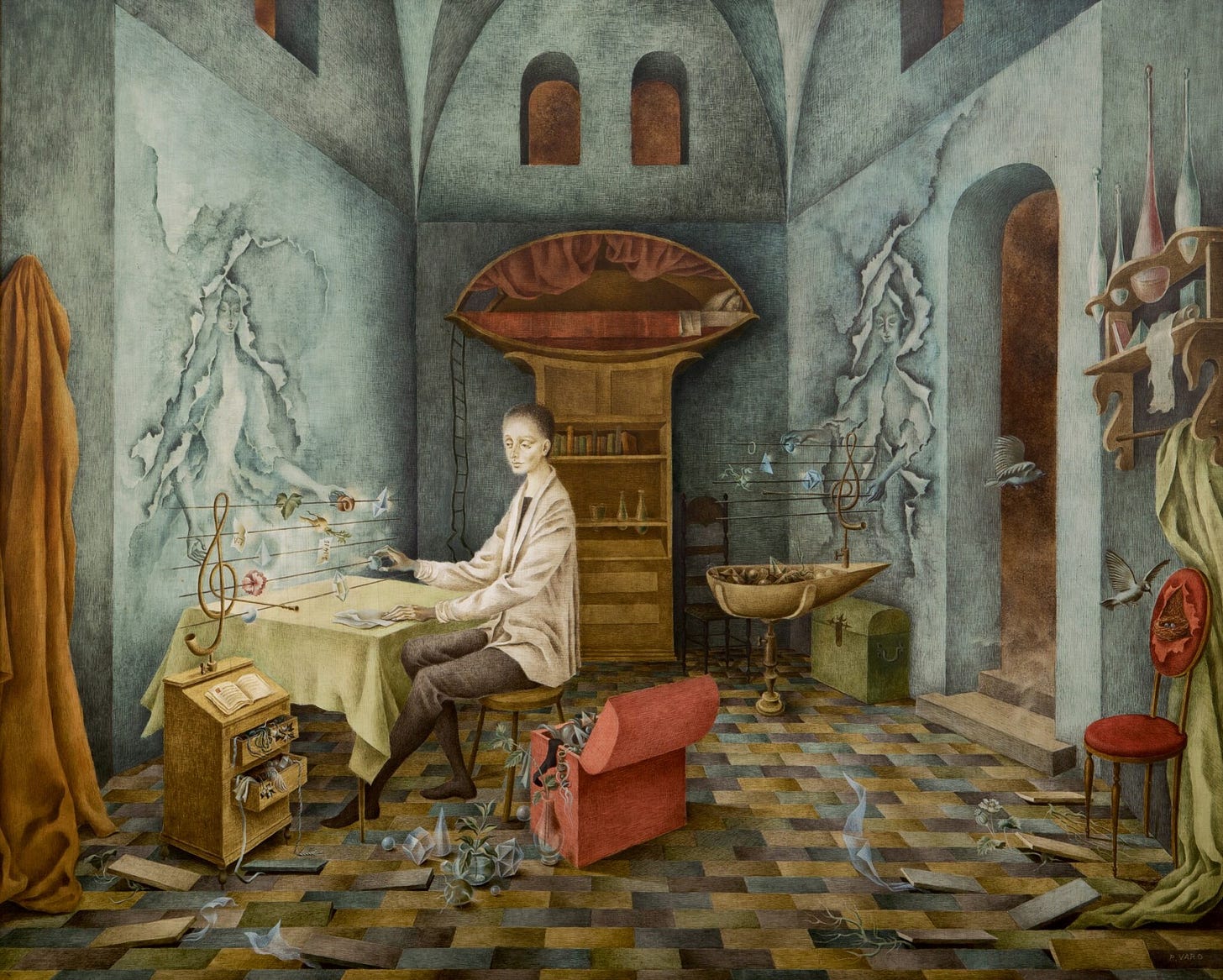 REMEDIOS VARO | ARMONÍA (AUTORRETRATO SUGERENTE) | Impressionist & Modern  Art Evening Sale | 2020 | Sotheby's