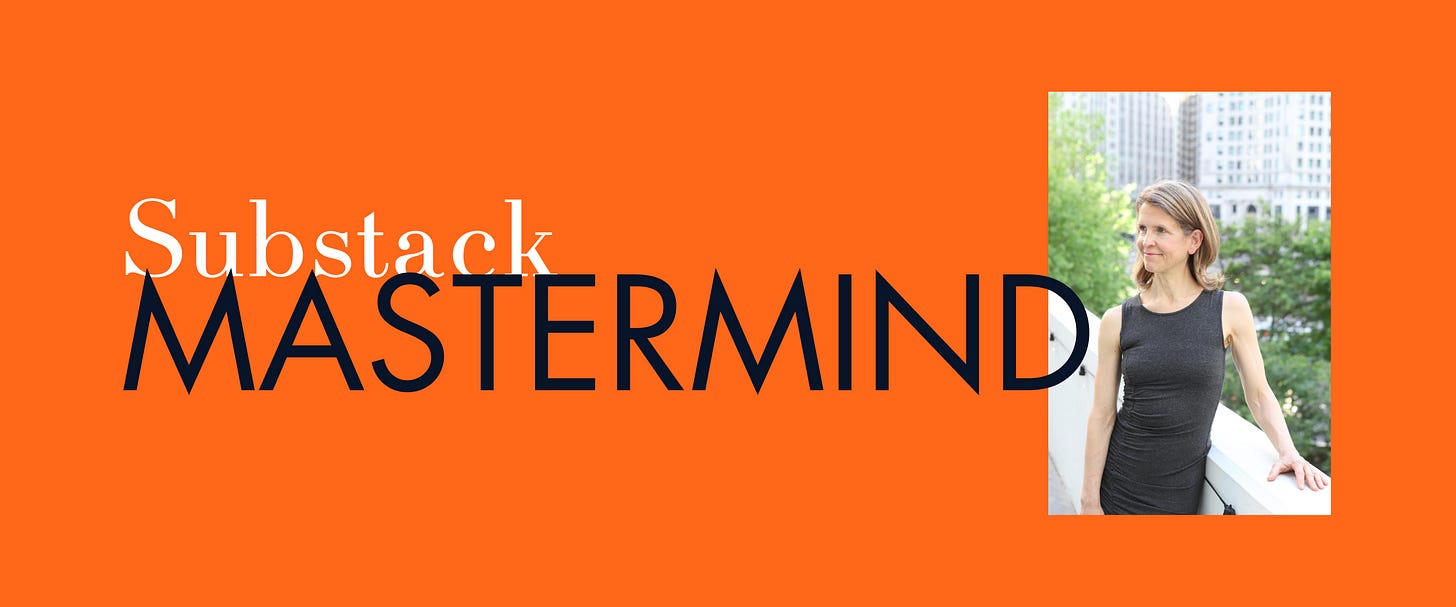 Welcome to the Substack Mastermind Membership