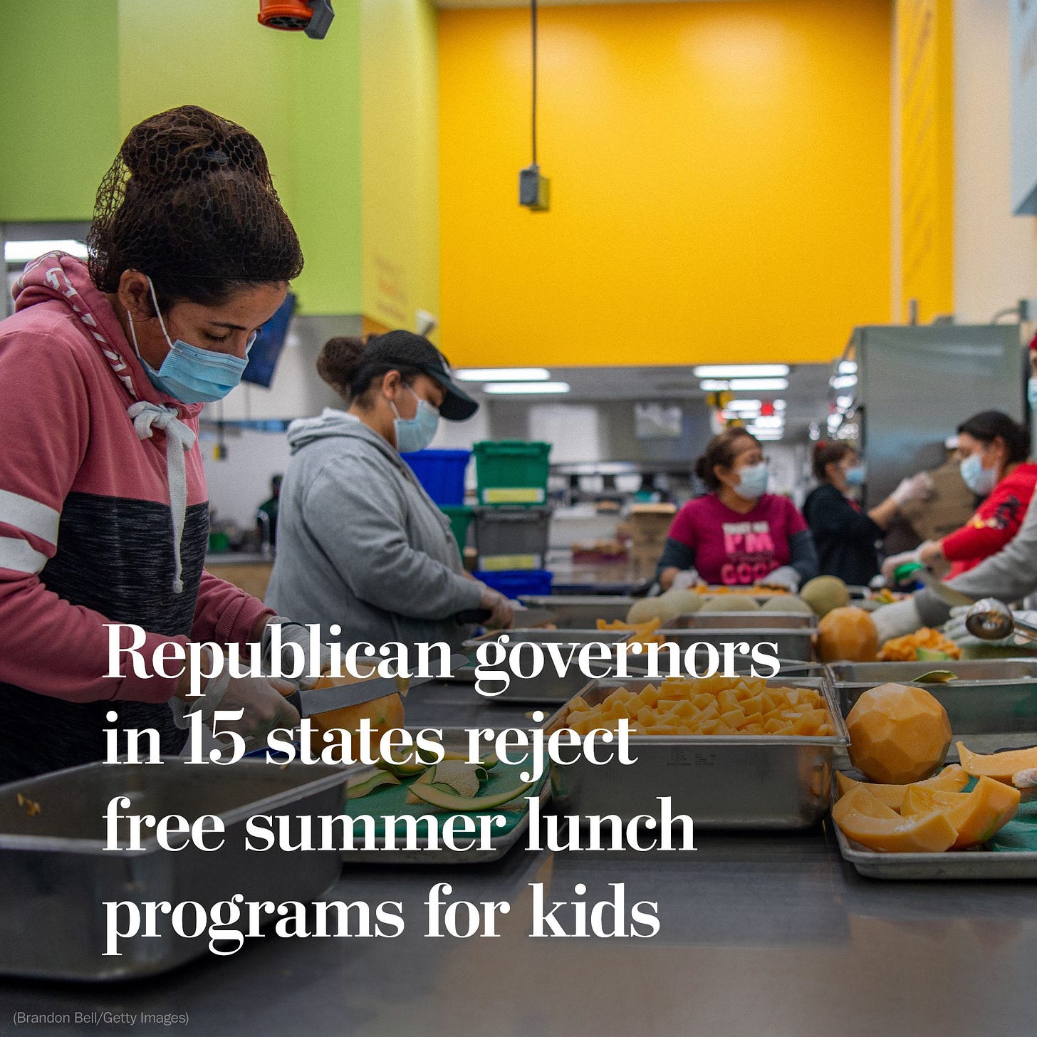 Republican governors are rejecting free summer lunch programs for kids -  The Washington Post