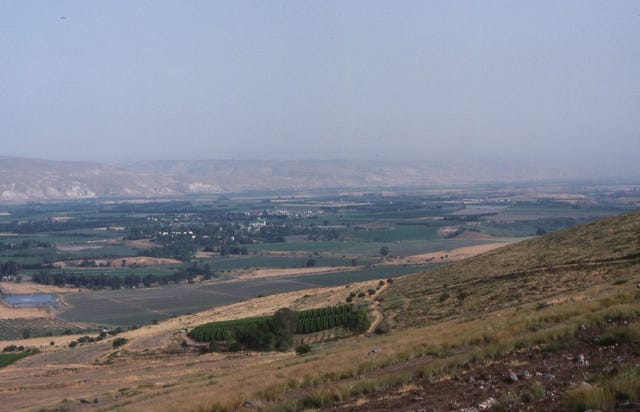 The Jordan River Valley