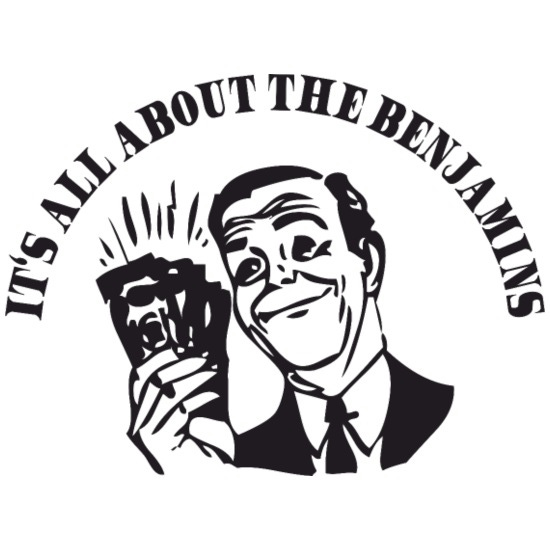 All about the Benjamins' Insulated Stainless Steel Water Bottle | Spreadshirt All about the Benjamins' Insulated Stainless Steel Water Bottle | Spreadshirt