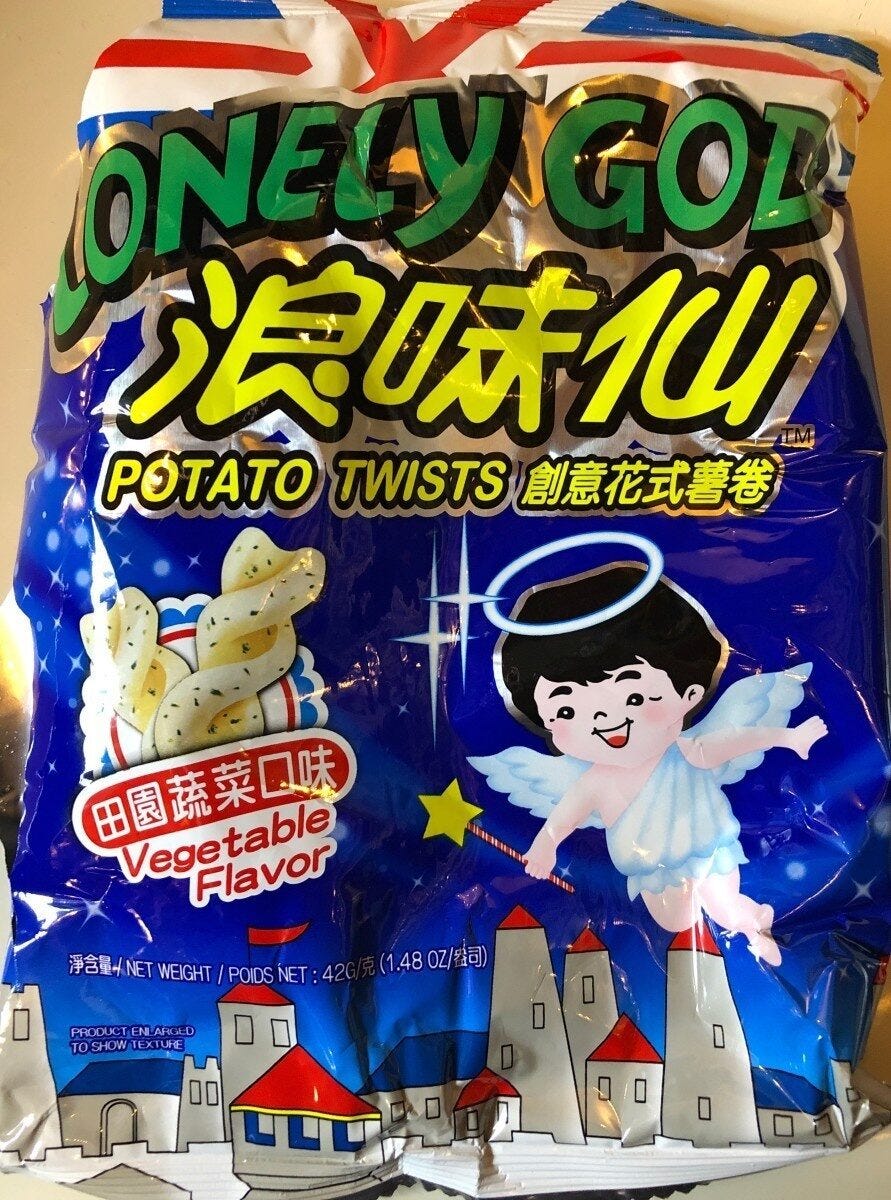 Potato twists - Lonely god - 42 g