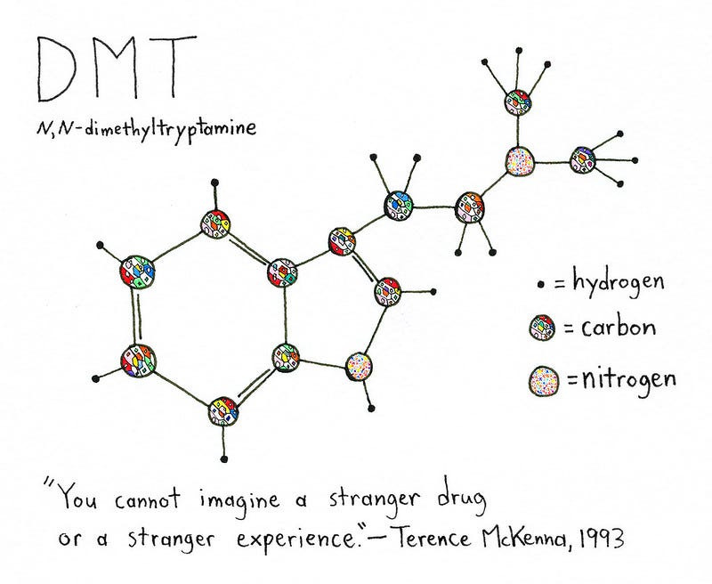 DMT: The Spirit Molecule That Keeps Amazing Us | by Ruben Bouma | Invisible  Illness | Medium