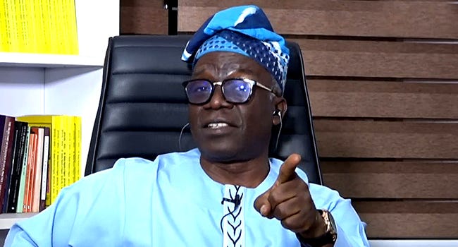 Counsel to ASUU, Mr Femi Falana, appeared on Channels Television on November 8, 2022.