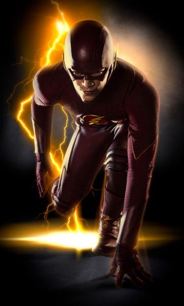 grant gustin flash bulge cw images 2014