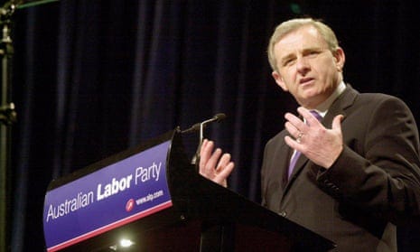 Simon Crean, then leader of the opposition in 2002.