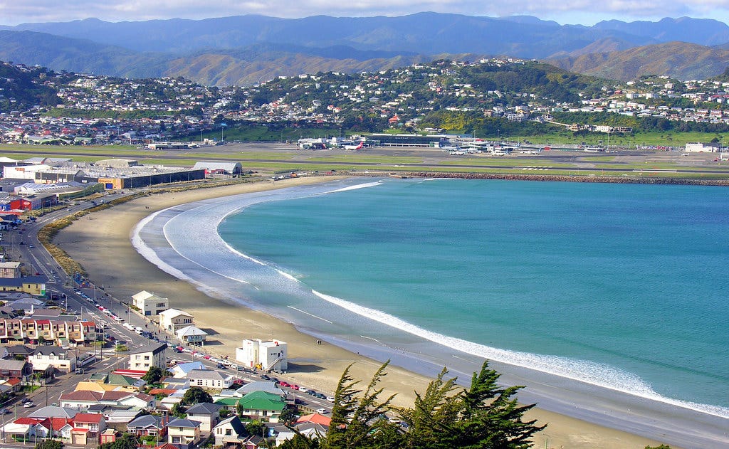 Lyall Bay from Melrose, Wellington, New Zealand, 21 August… | Flickr
