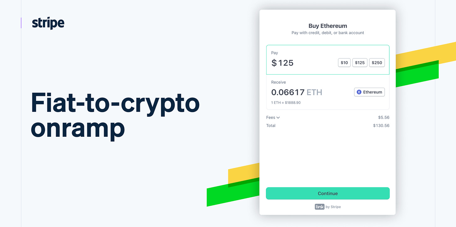 Stripe expands access to its crypto onramp with a new hosted option