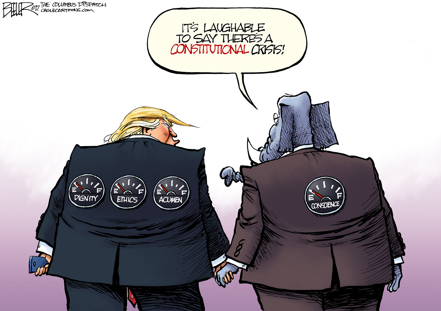 Political Cartoon U.S. Trump GOP Congress Senate Ethics Republican | The  Week
