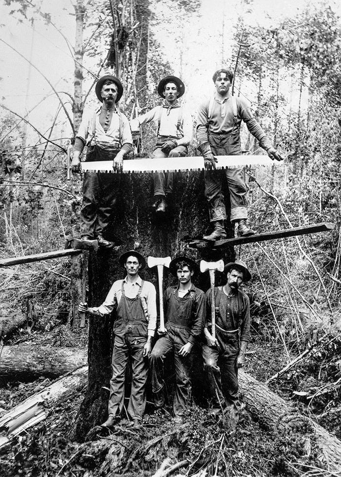 State of Oregon: Oregon Ghost Towns - Oregon Logging in the 1900s