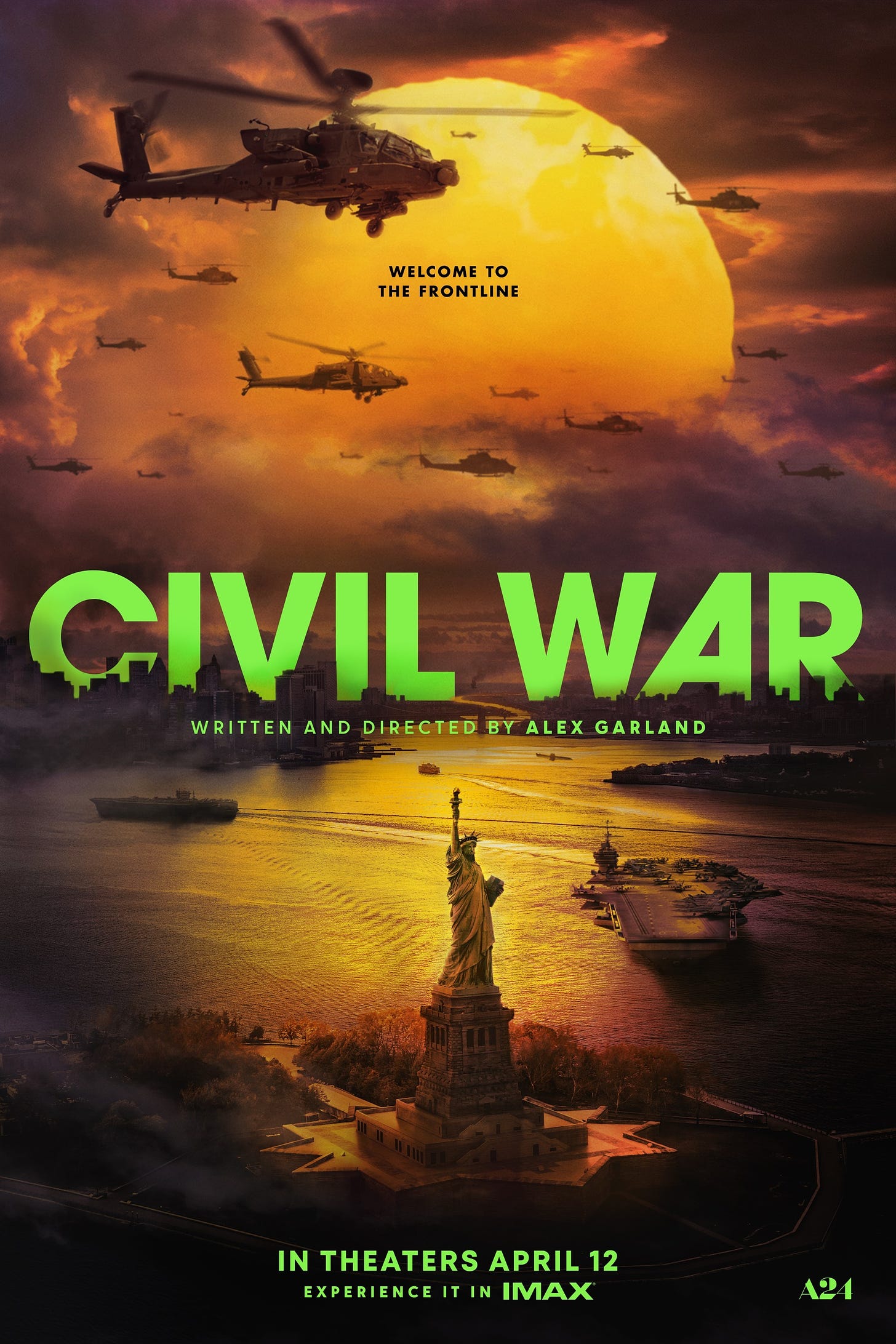 Civil War (2024) | Rotten Tomatoes