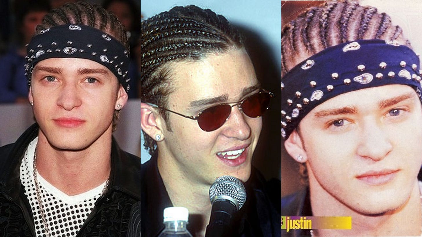 Justin Timberlake Is Not Proud Of His Terrible Haircuts |  peacecommission.kdsg.gov.ng