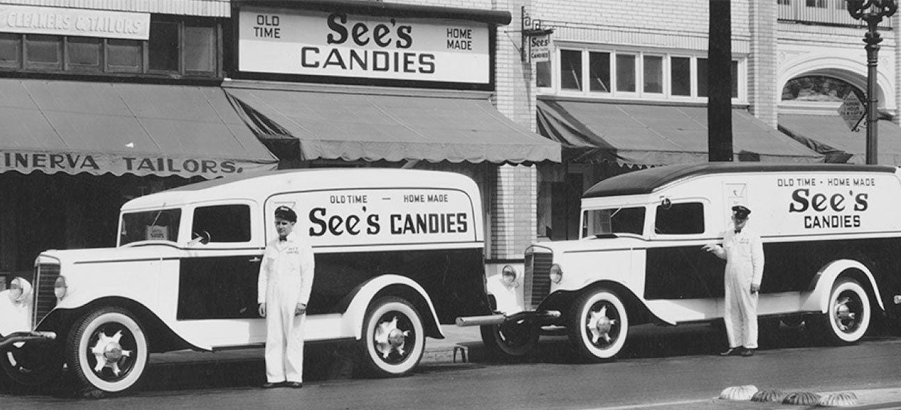 See's Candy Delivery Truck